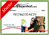 Reitgutscheine